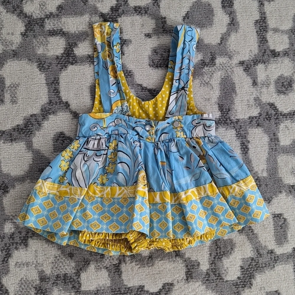 Jelly The Pug Boutique Poem Bloomer Romper Size 24 months